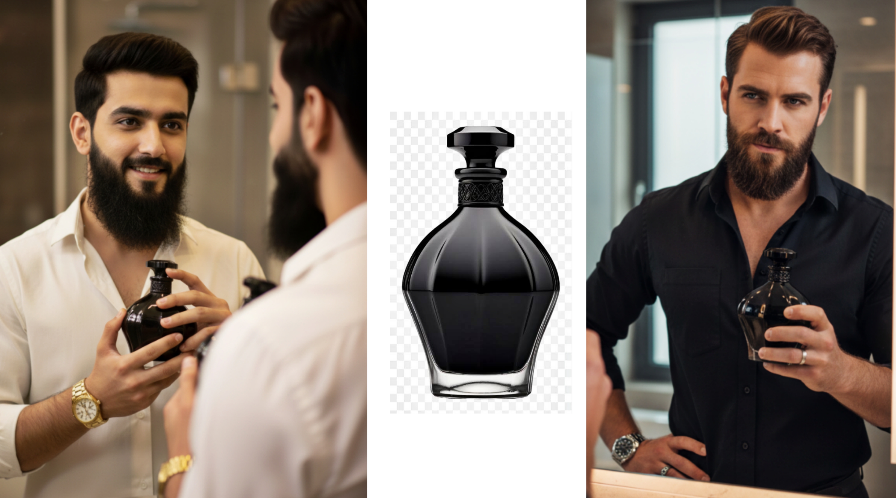 Luxury Perfume AI Photography