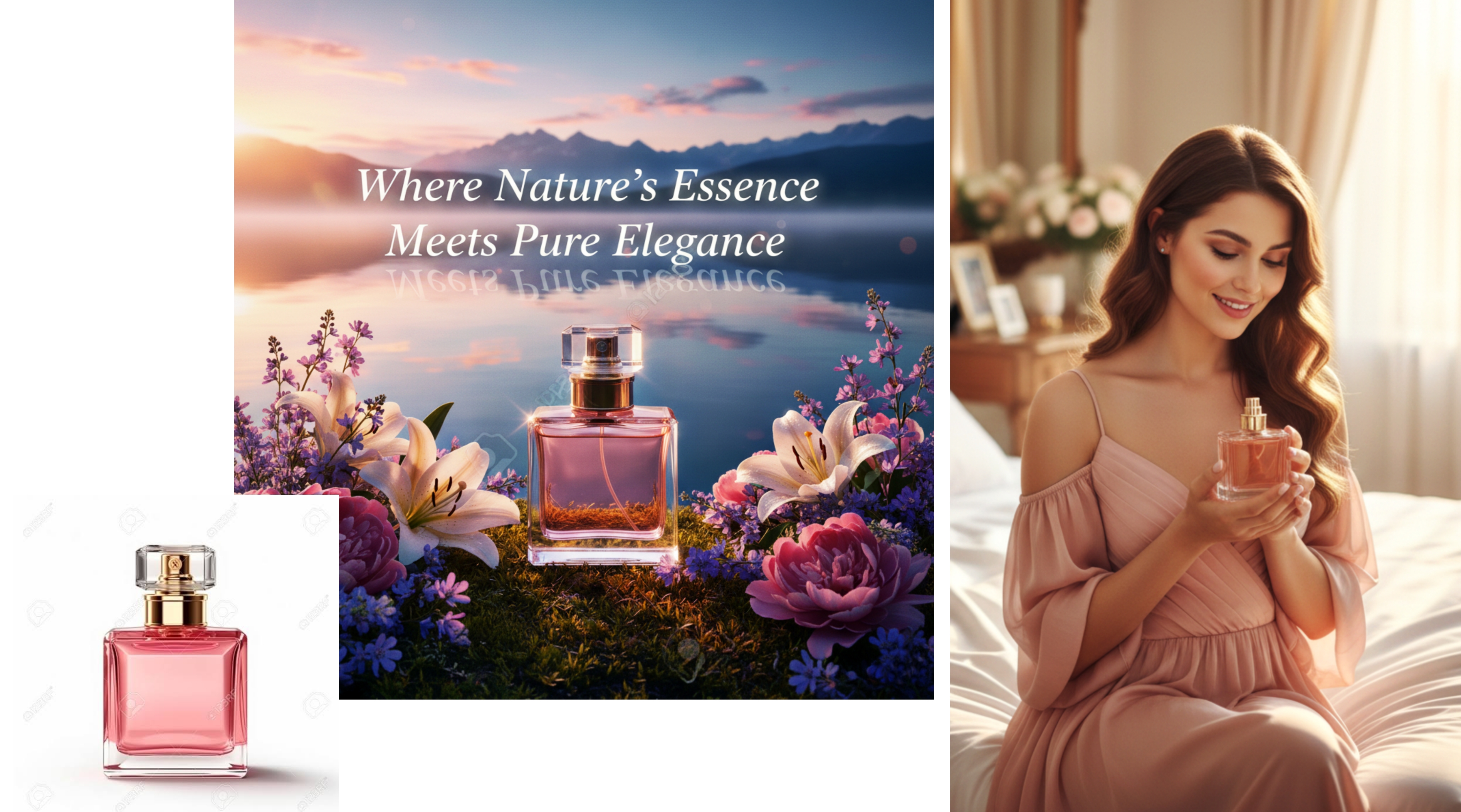 Ladies Perfume AI Photography